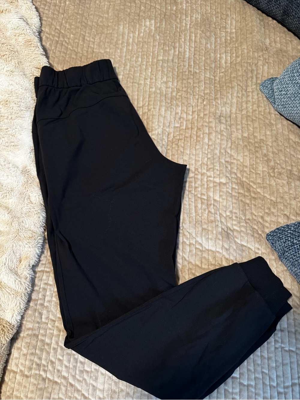 Black Women's Jogger Pants - Lululemon Comfortable Everyday Wear